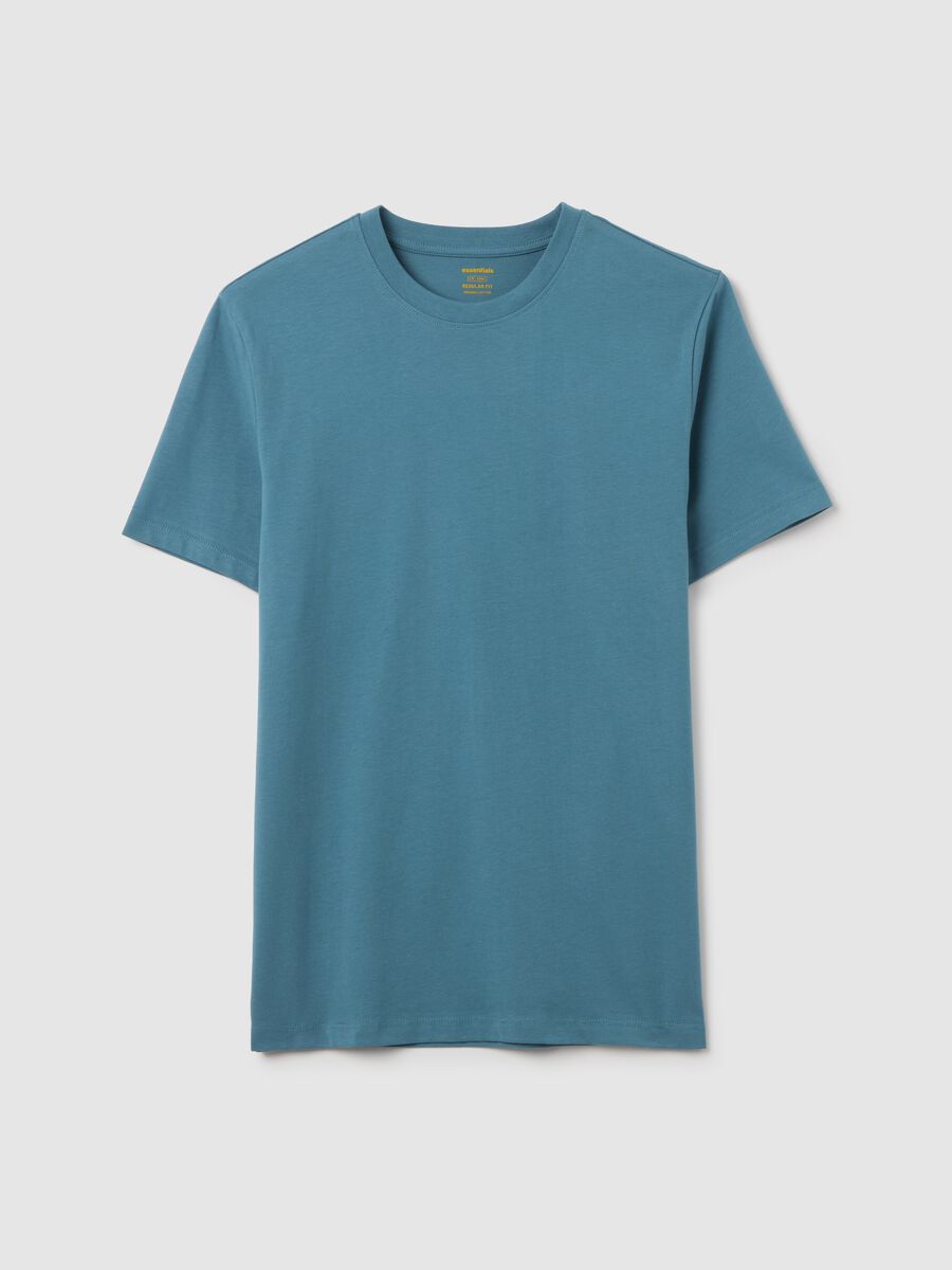 Organic cotton T-shirt with round neck_4