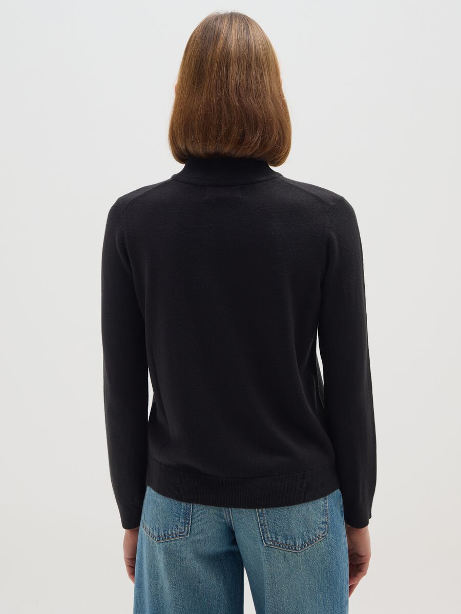 Black Turtle Neck Jumper_2