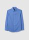 Blue regular fit shirt_0