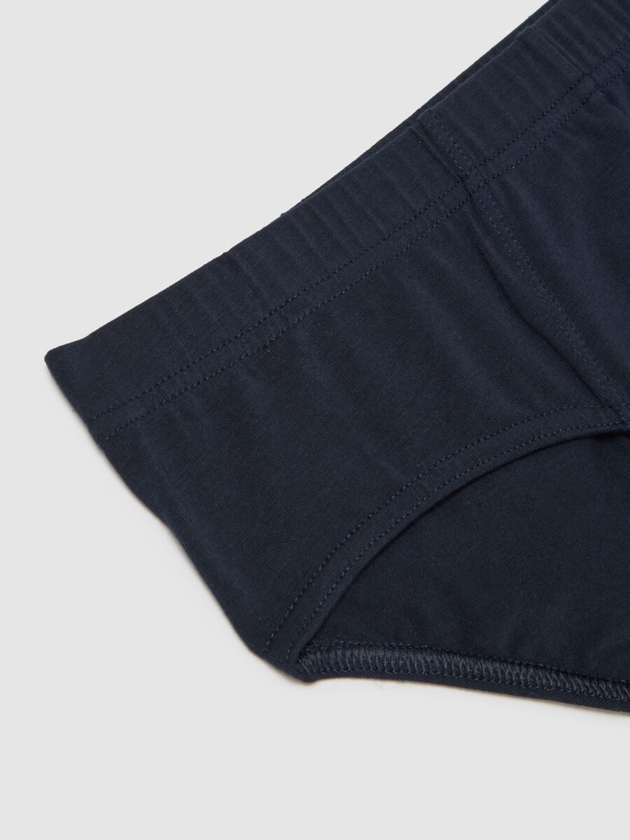 Slip in cotone blu regular fit_5