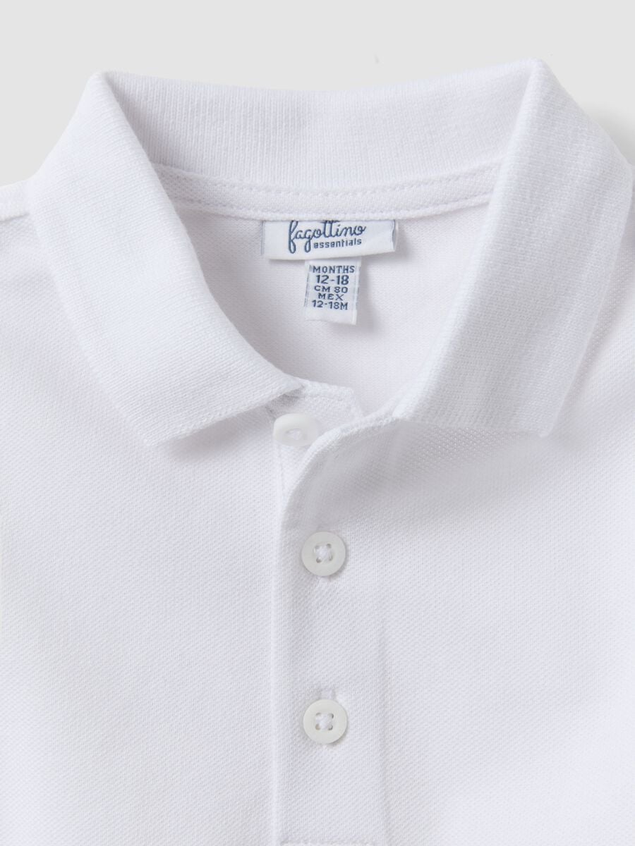 White long-sleeve organic cotton polo_2