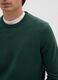 Green crewneck regular fit jumper_3