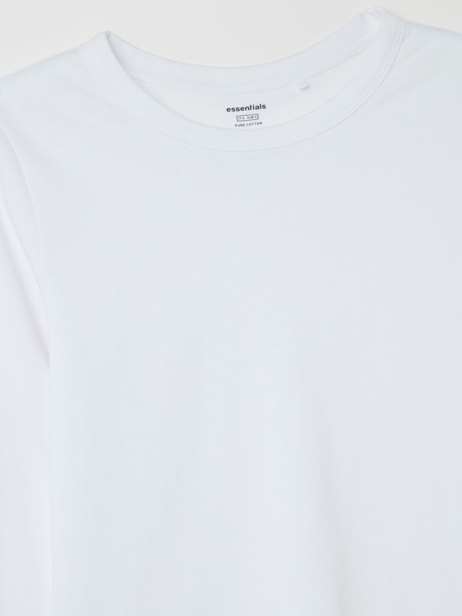 Essential long-sleeved T-shirt in cotton_5