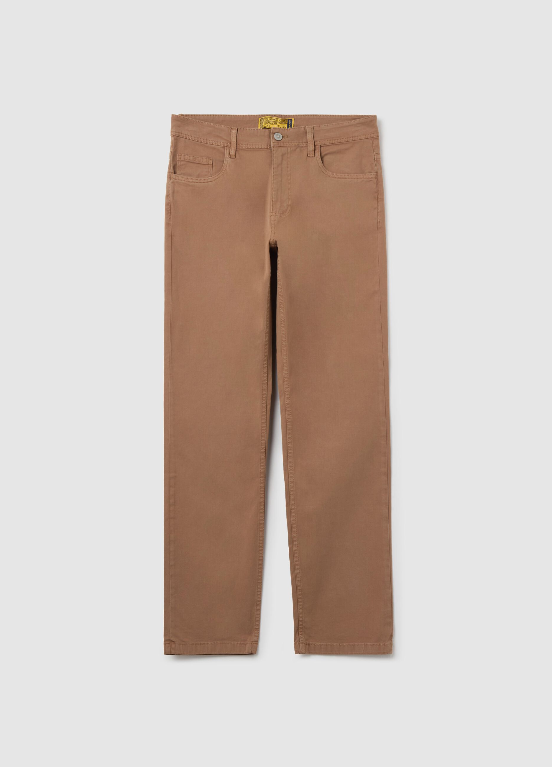 Regular-fit trousers with five pockets