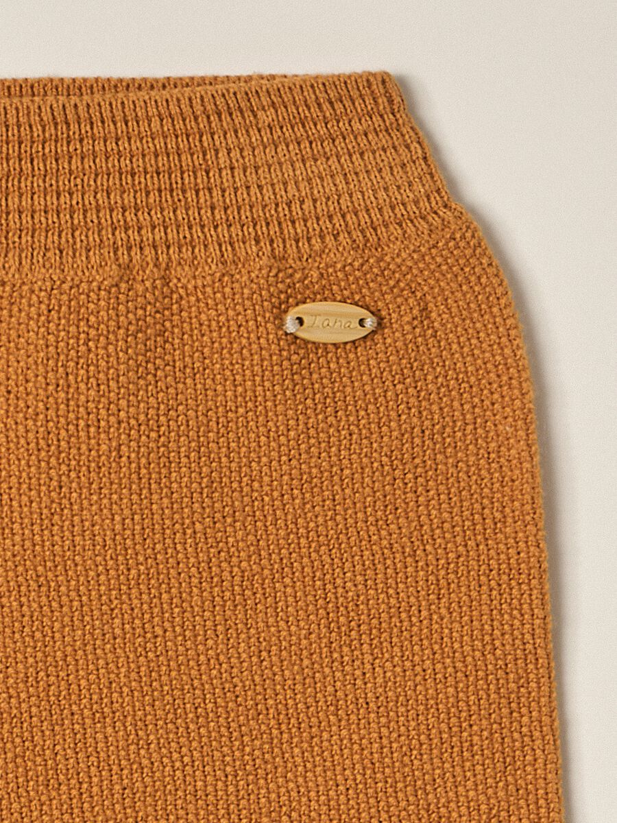 IANA newborn boy knit shorts in 100% cotton_2