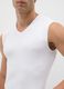 Canottiera da uomo in puro cotone bianca_3