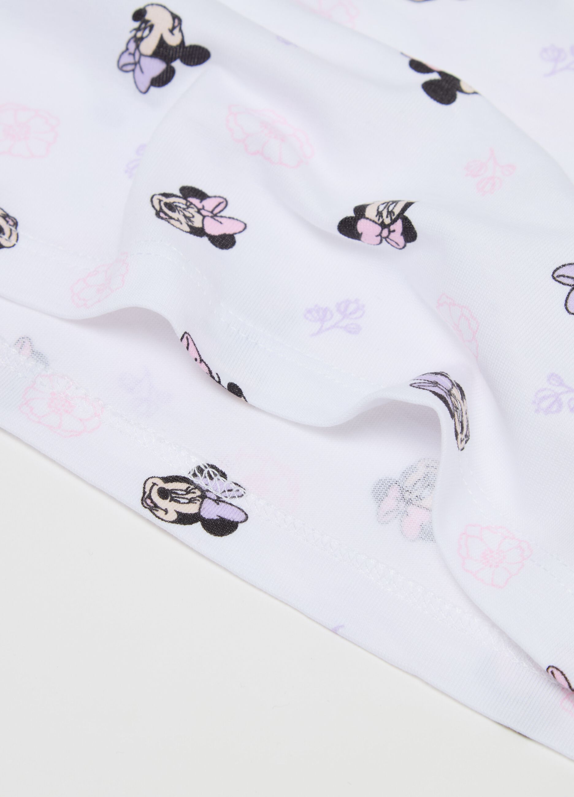 Bipack canotte in cotone bio stampa Minnie