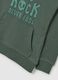 Children's oversized green pure cotton sweatshirt_3