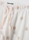 White pure organic cotton crew-neck pyjamas_3