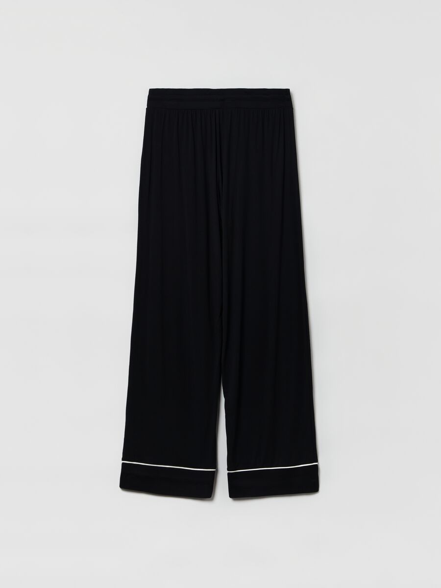 Wide leg pyjama bottoms_2