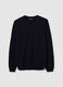 Blue Lambswool Jumper Regular Fit_0