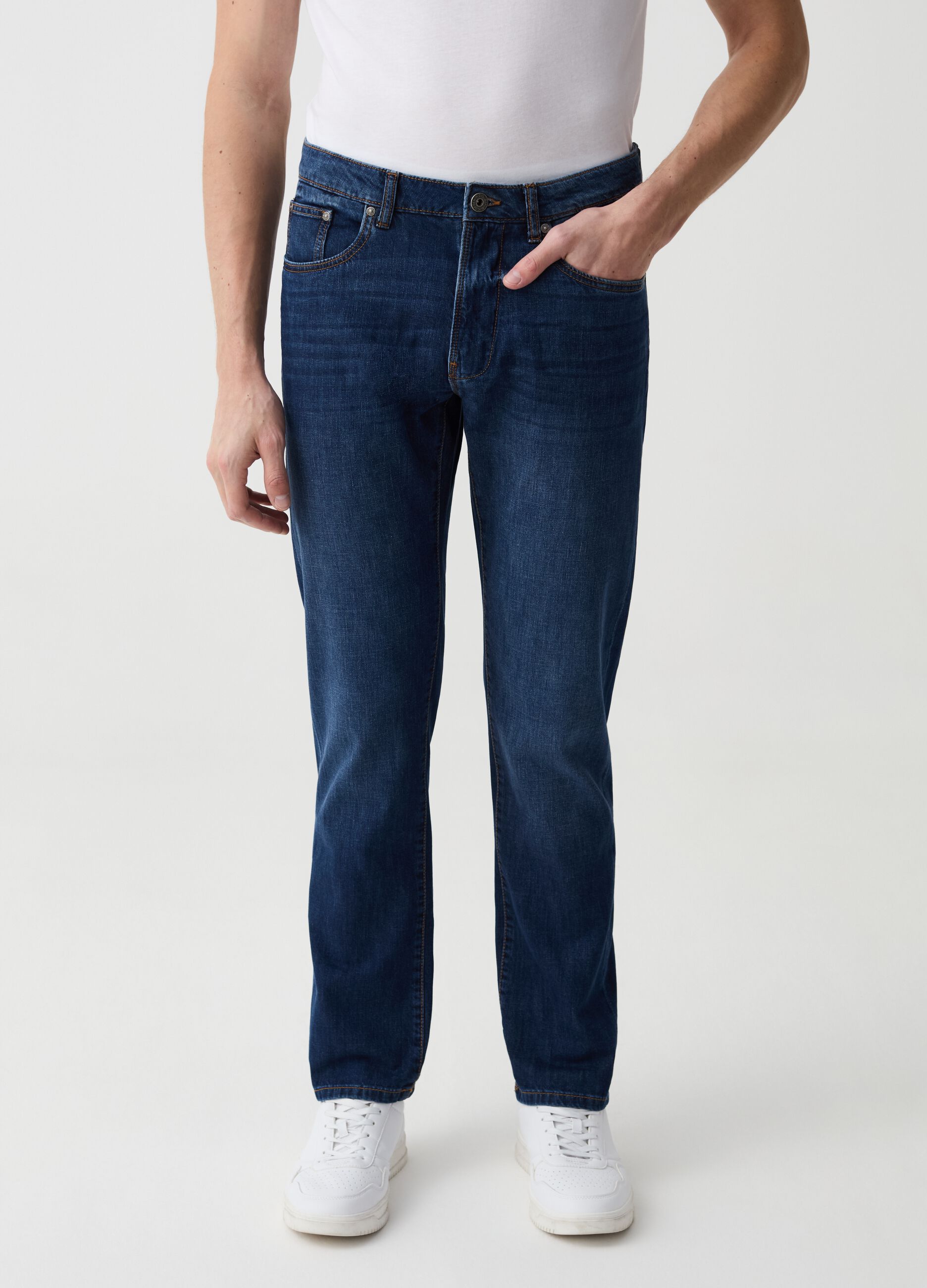 Jeans skinny outlet uomo ovs