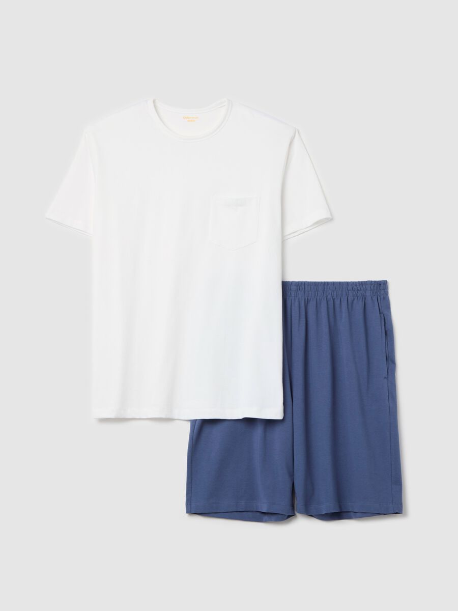 Short pyjamas with T-shirt with pocket_4