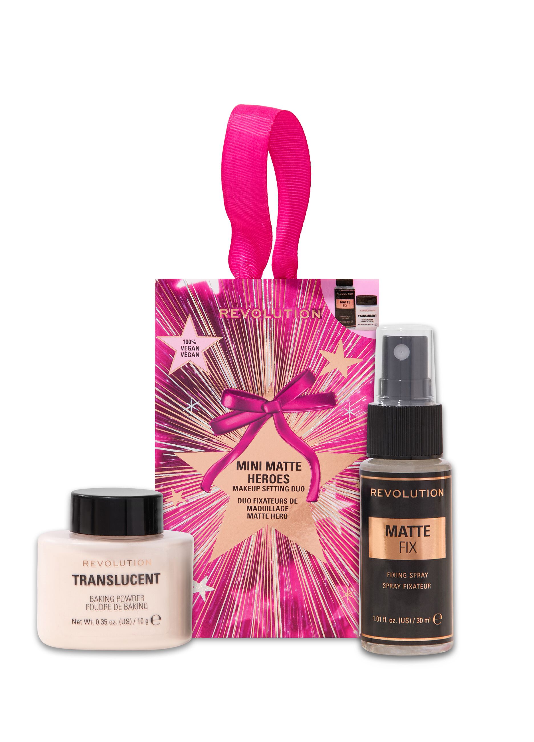 Revolution Mini Matte Hero's Makeup Setting Duo