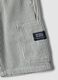 Boys&rsquo; regular-fit pure cotton multicolour striped cargo shorts_2