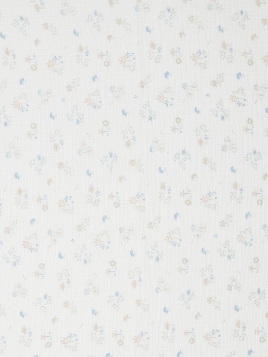 Bipack copertine in puro cotone multicolor per neonati_1