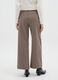 Brown regular fit trousers_2