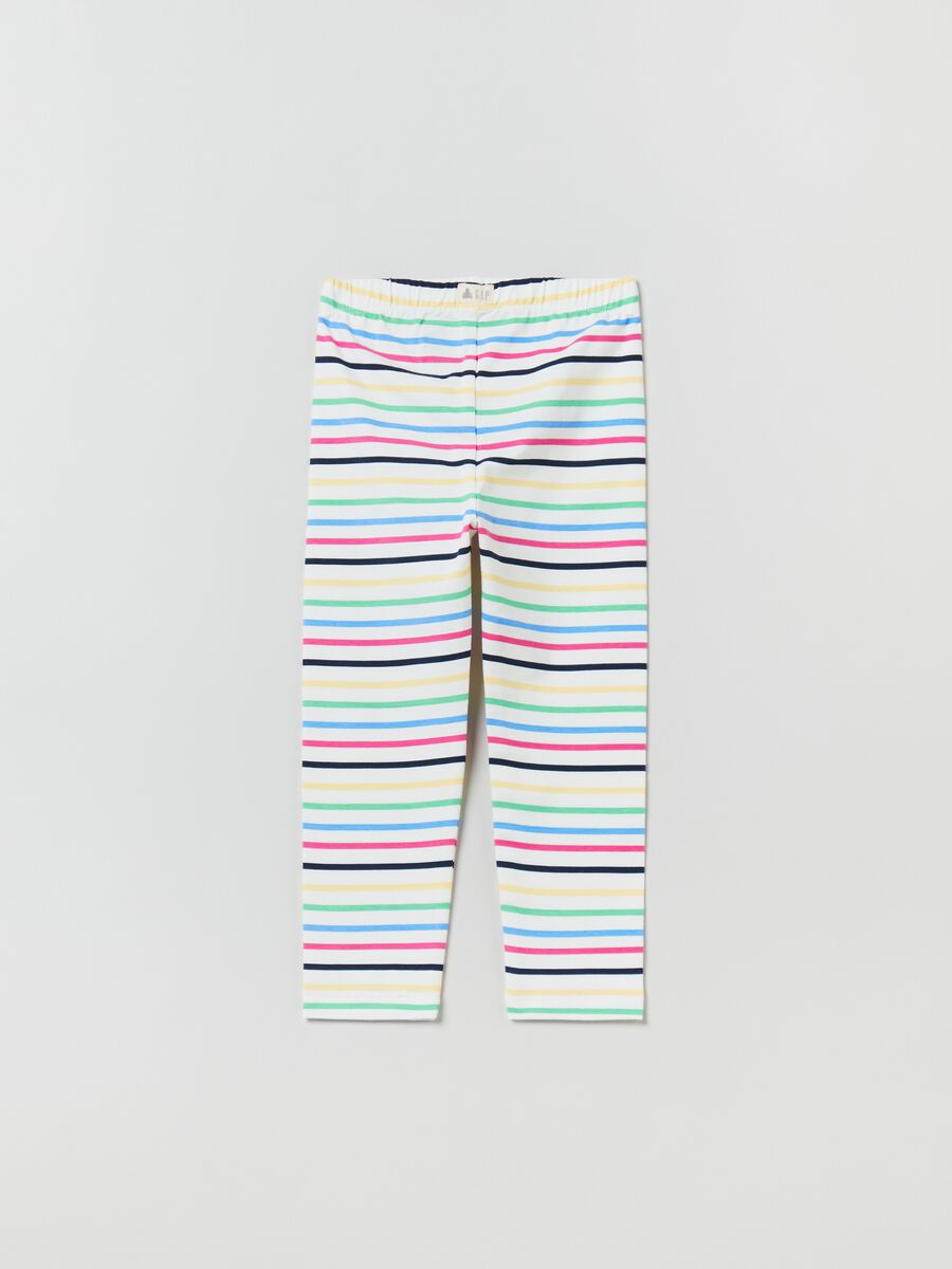 Leggings with striped pattern_1