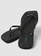 Black flip-flops with glitter straps_2