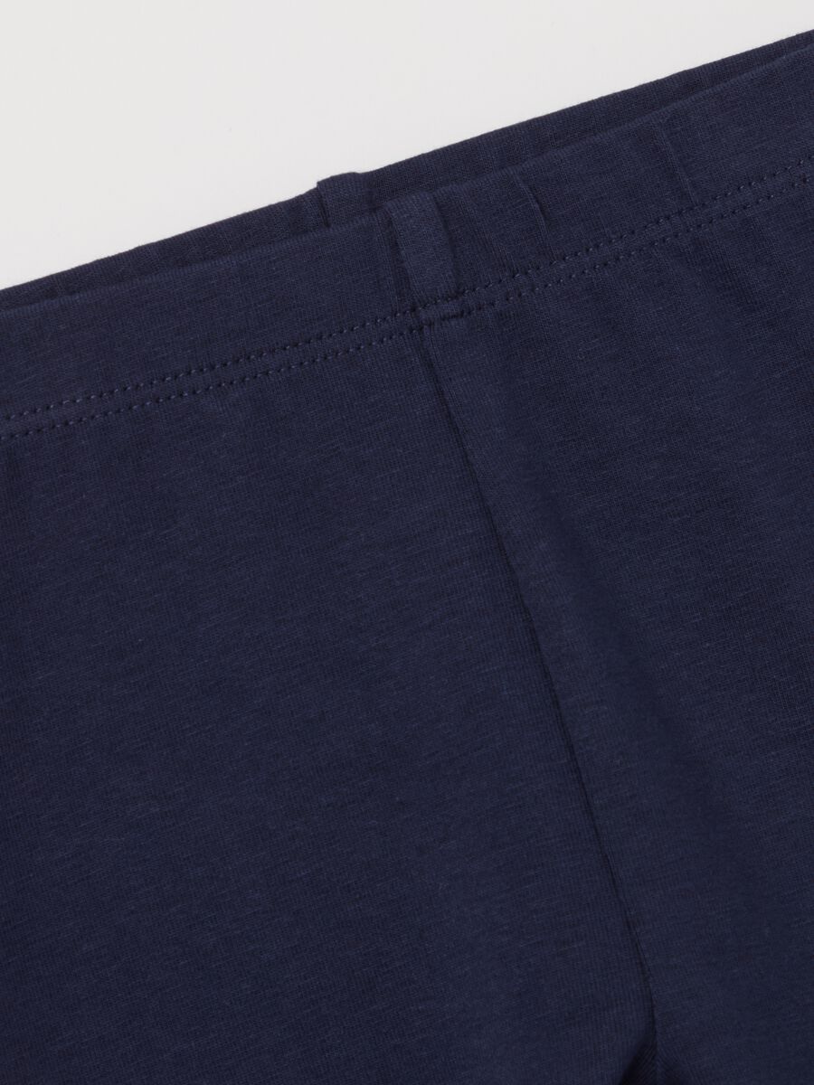 Jogging set in cotone con stampa gattina _3