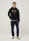 Black pure cotton sweatshirt regular fit Hard Rock Cafe NY_0