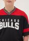 Multicolour pure cotton T-shirt with Chicago Bulls logo for kids_2