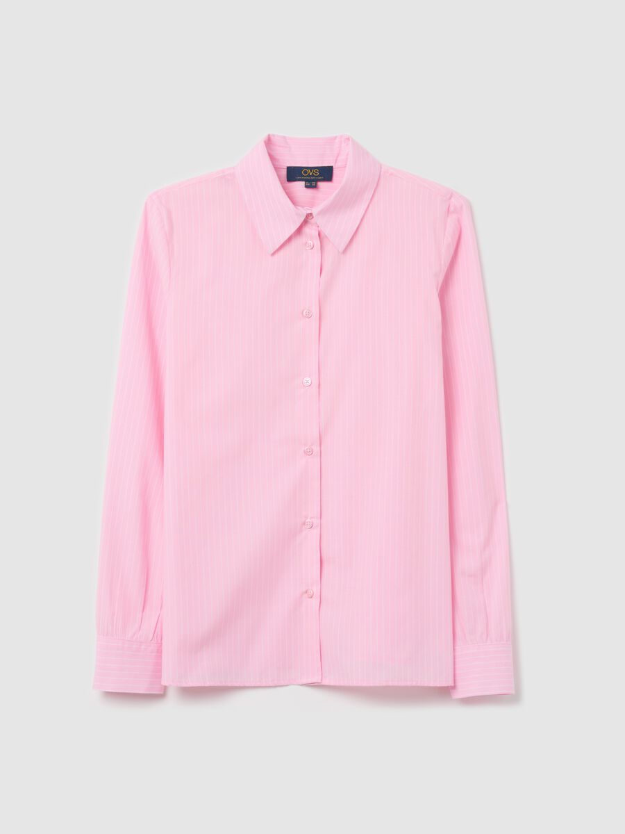 Curvy shirt in cotton blend_4