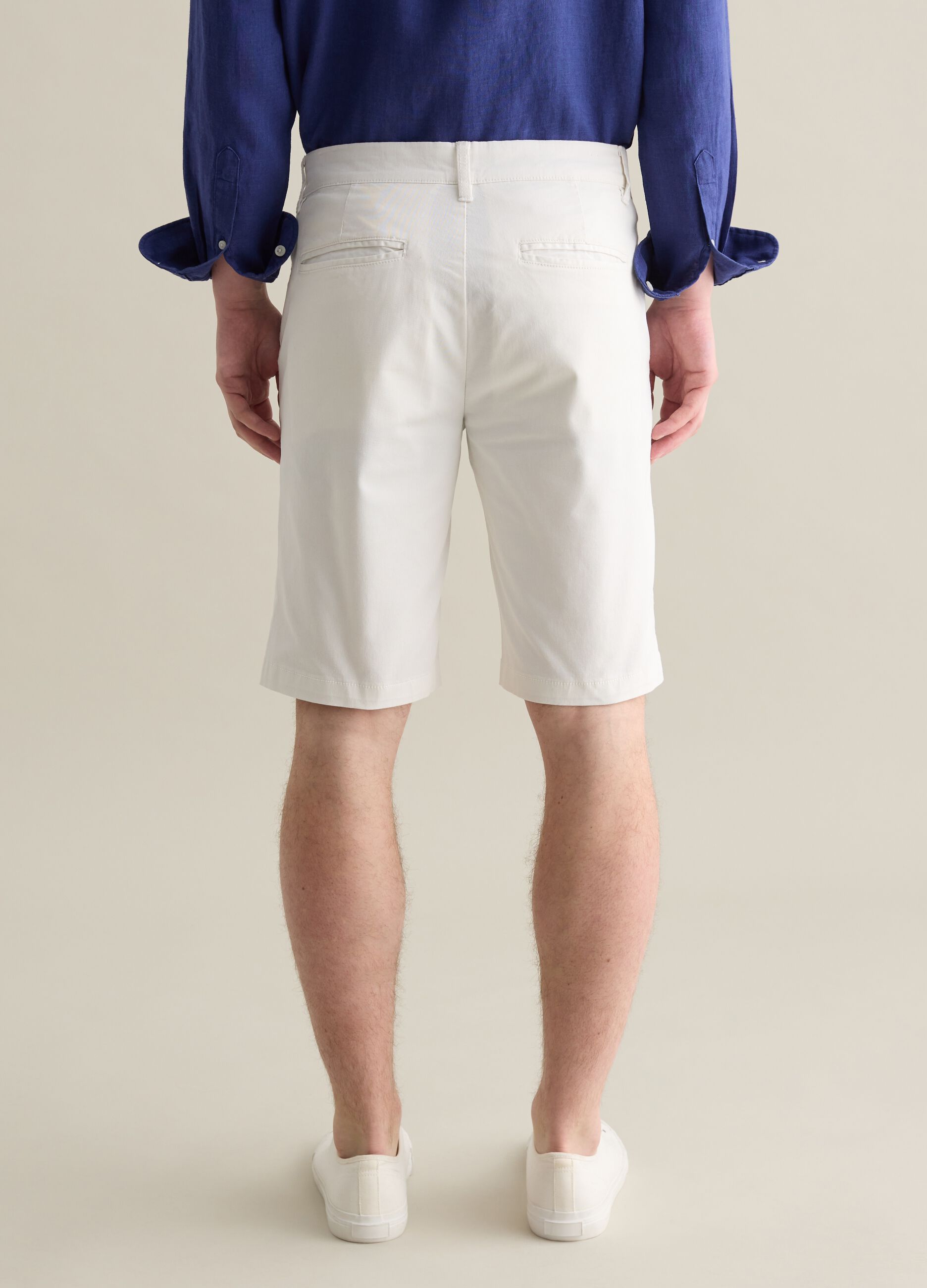 Bermuda chino in cotone stretch