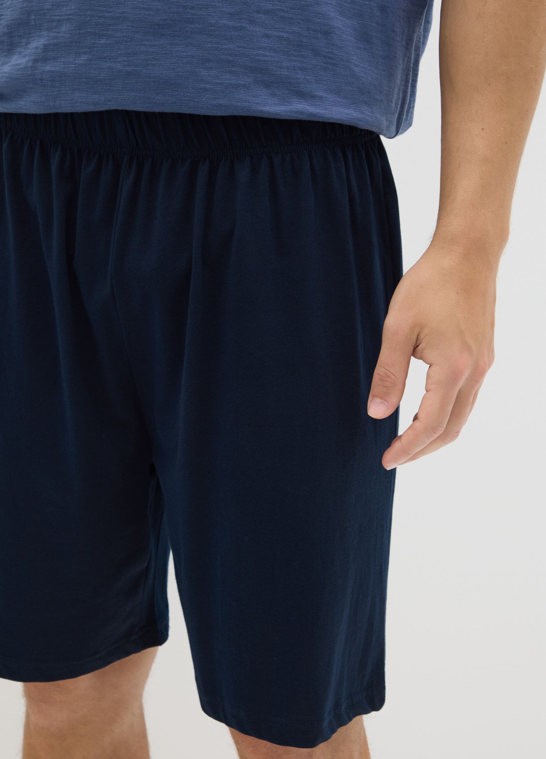 Blue Ovs Pyjamas in Pure Cotton