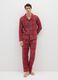 Multicolour checked pyjamas in pure cotton and flannel regular fit_0