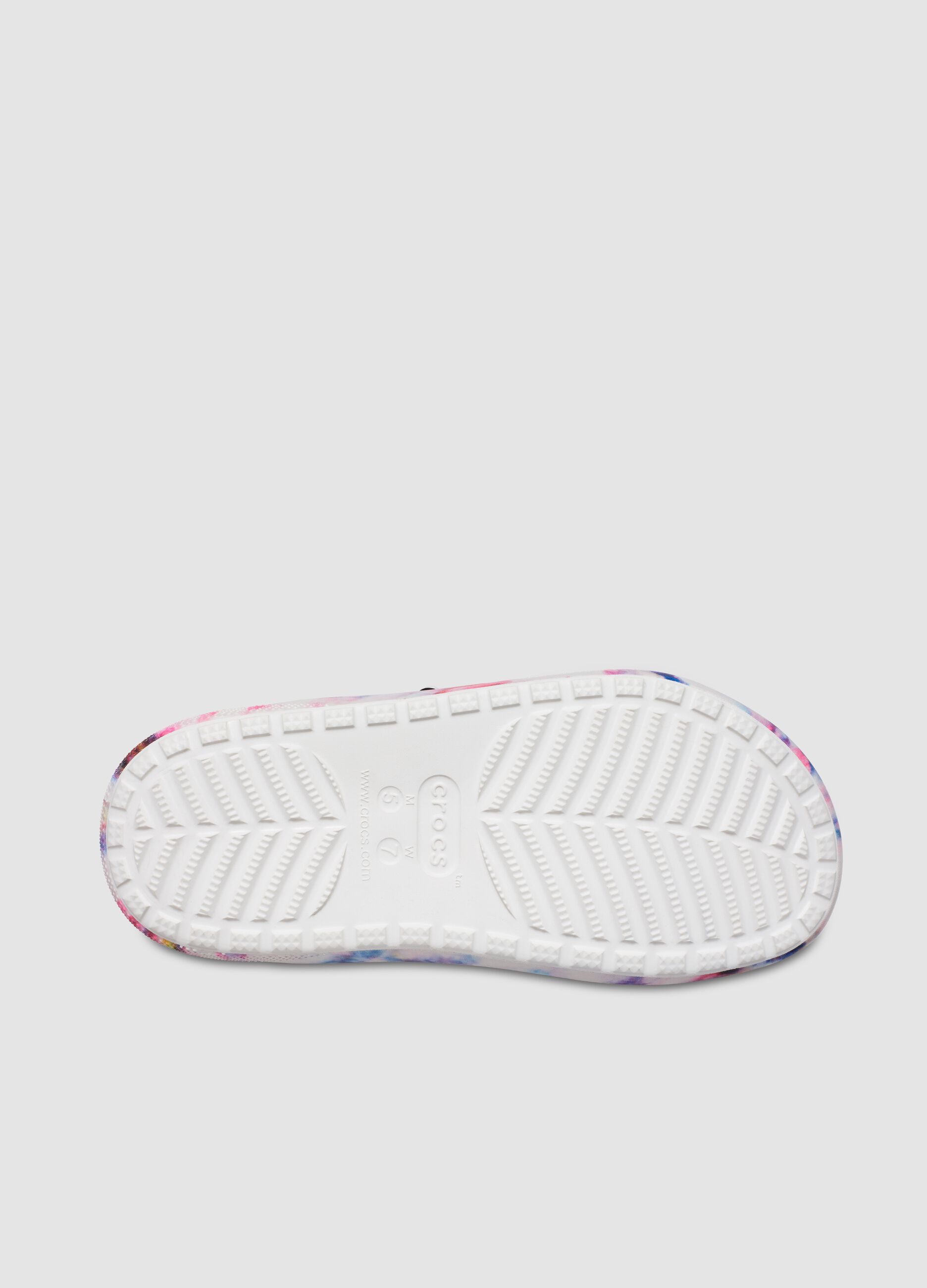 Crocs Classic Cozzy Tie Dye Sandals