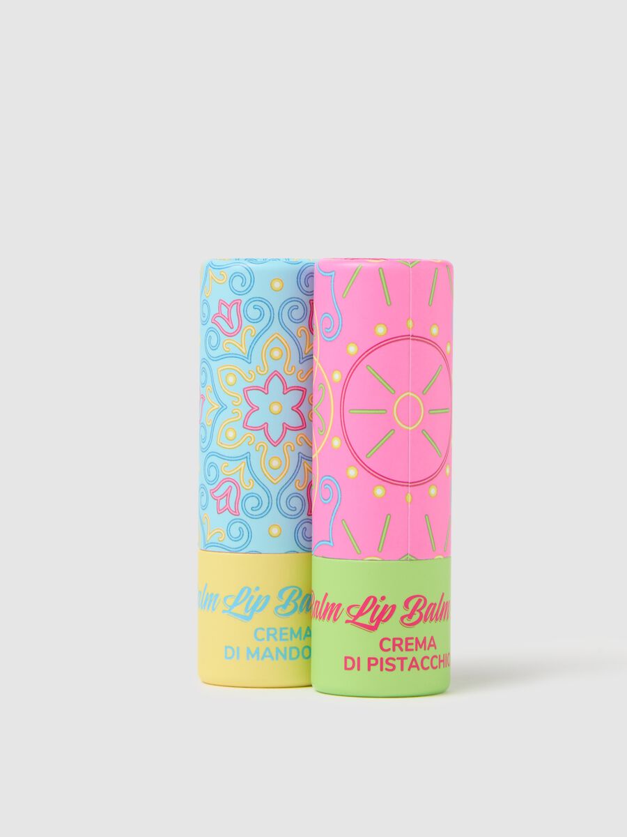Lip balm kit: pistachio cream and almond cream_2
