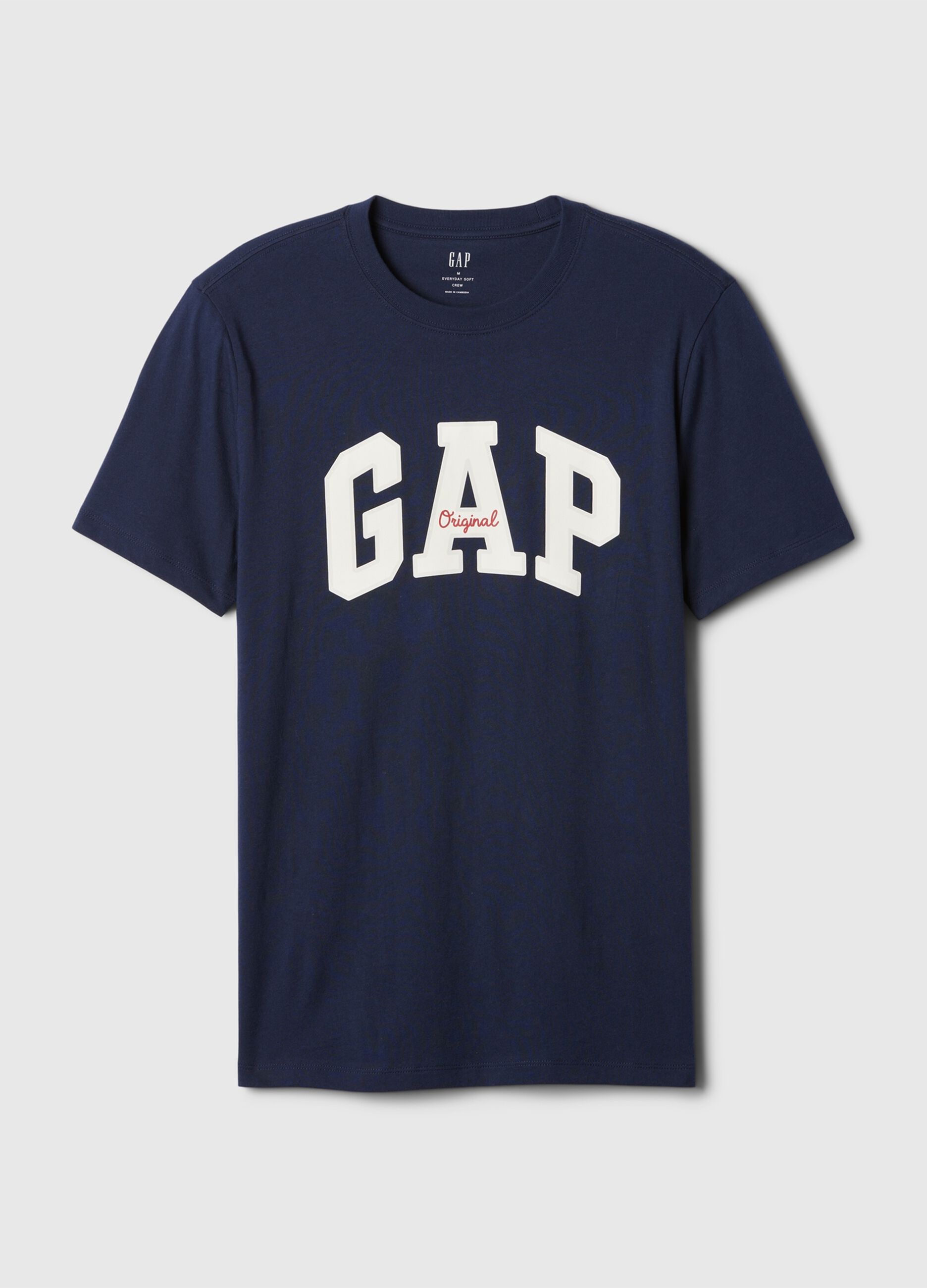 Blue T-shirt with GAP logo