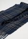 Checked Multicolour Scarf with Tassels_2