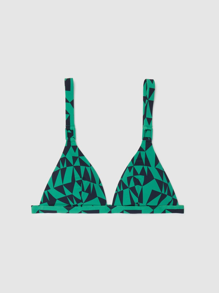 Women's Bra in Multicolour Stretch Blend_0
