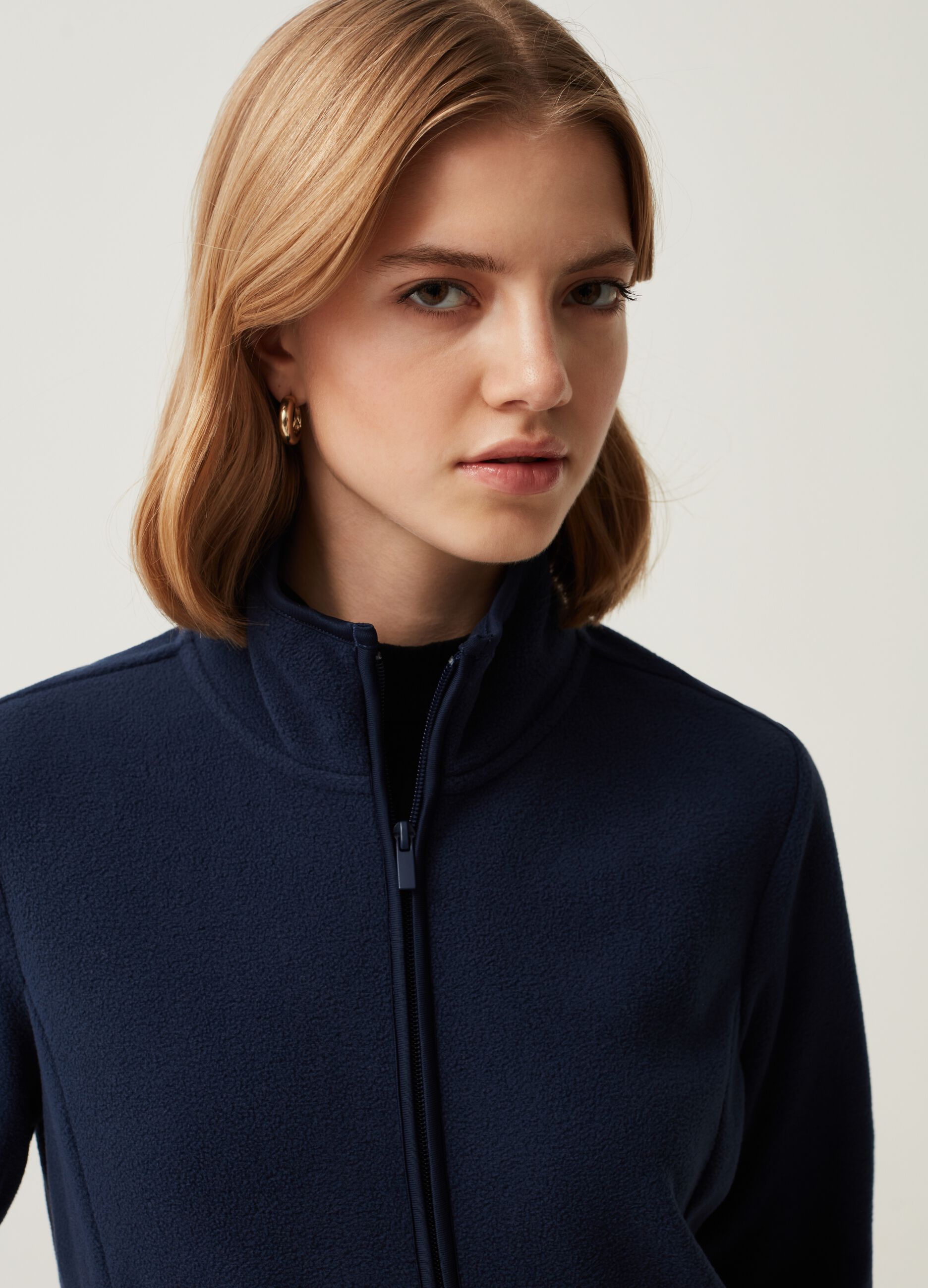Full-zip in pile a collo alto_1