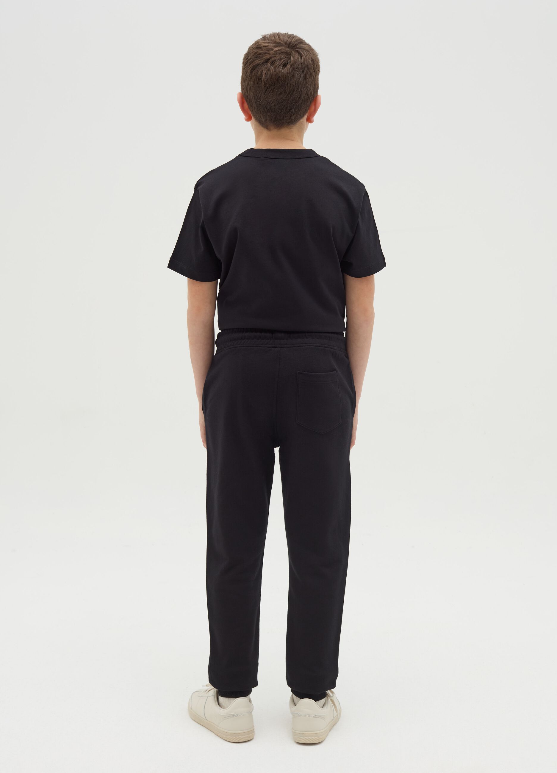 Joggers slim fit con coulisse 
