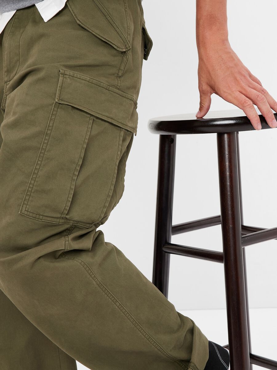 Pantaloni cargo relaxed fit_2