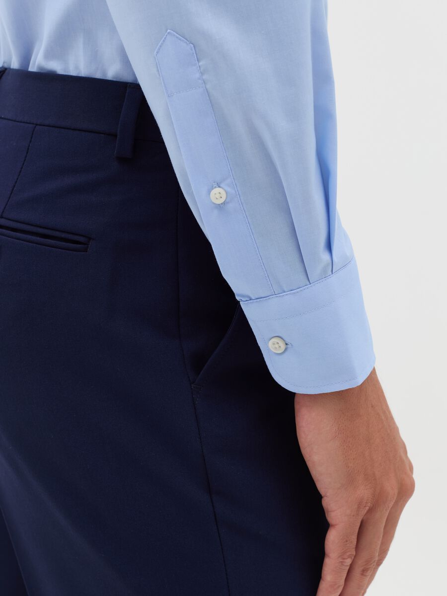 Camicia regular fit con tasca_2