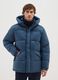Petrol Blue The Iconic Puffer with Adjustable Hood_1
