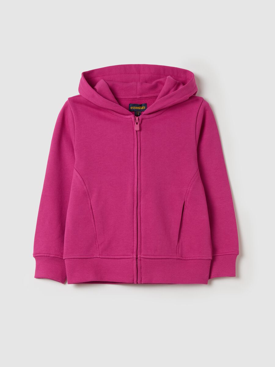 French terry full-zip hoodie_0