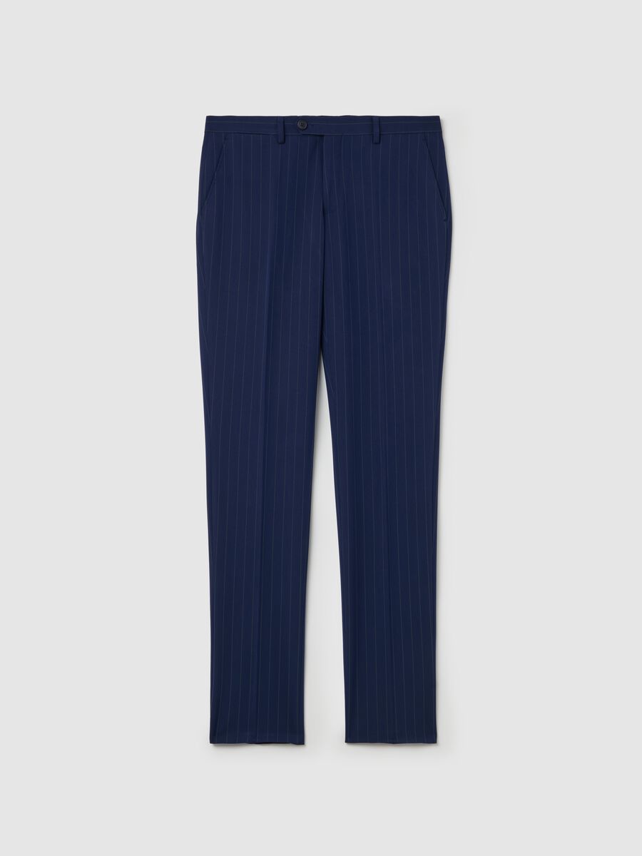 Easy-fit pinstriped trousers_4