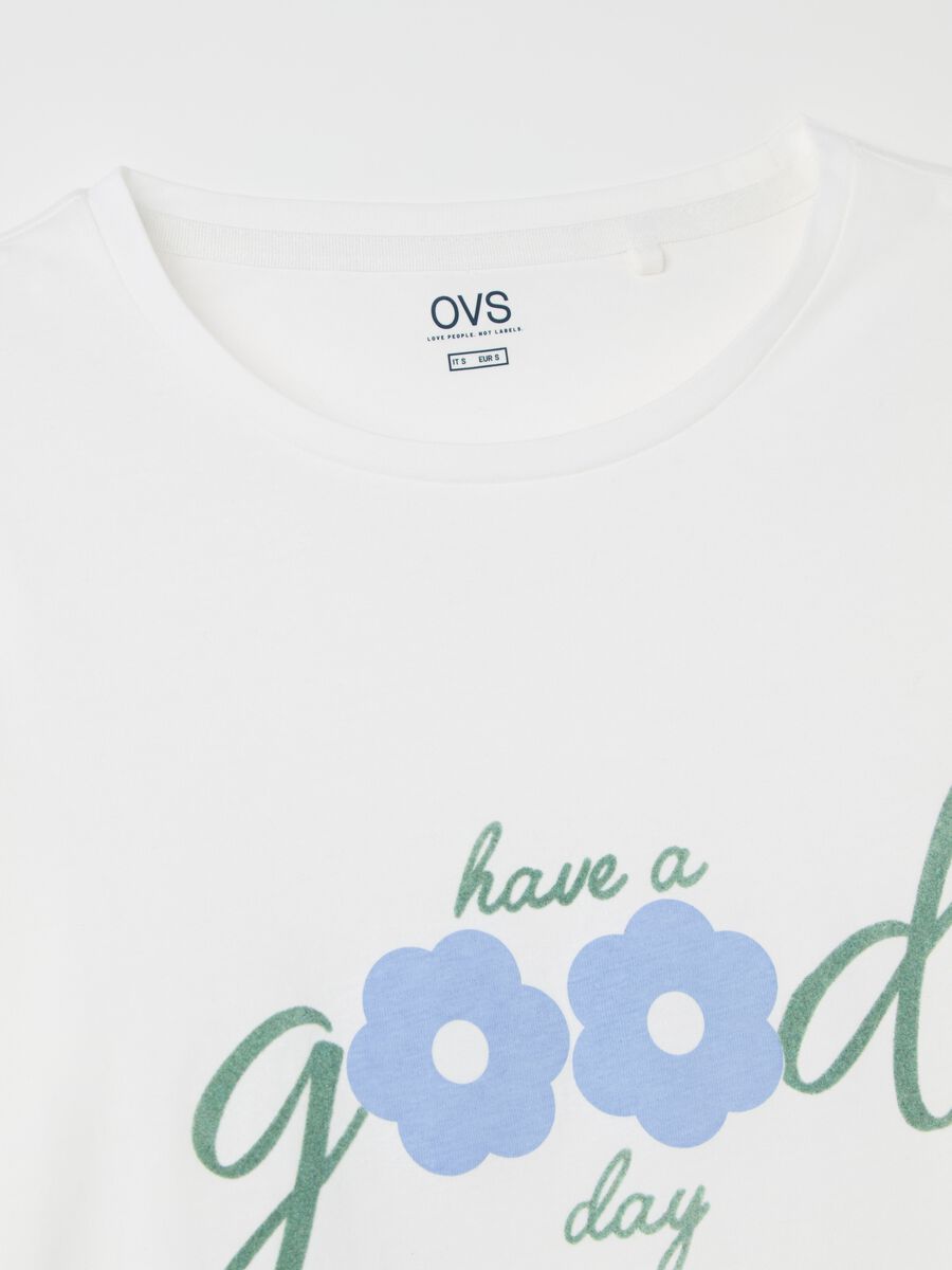 Pyjama top with "Have a Good Day" print_5