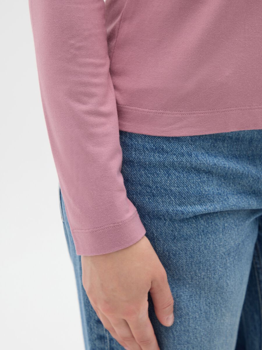 Pink Stretch Viscose Top_3
