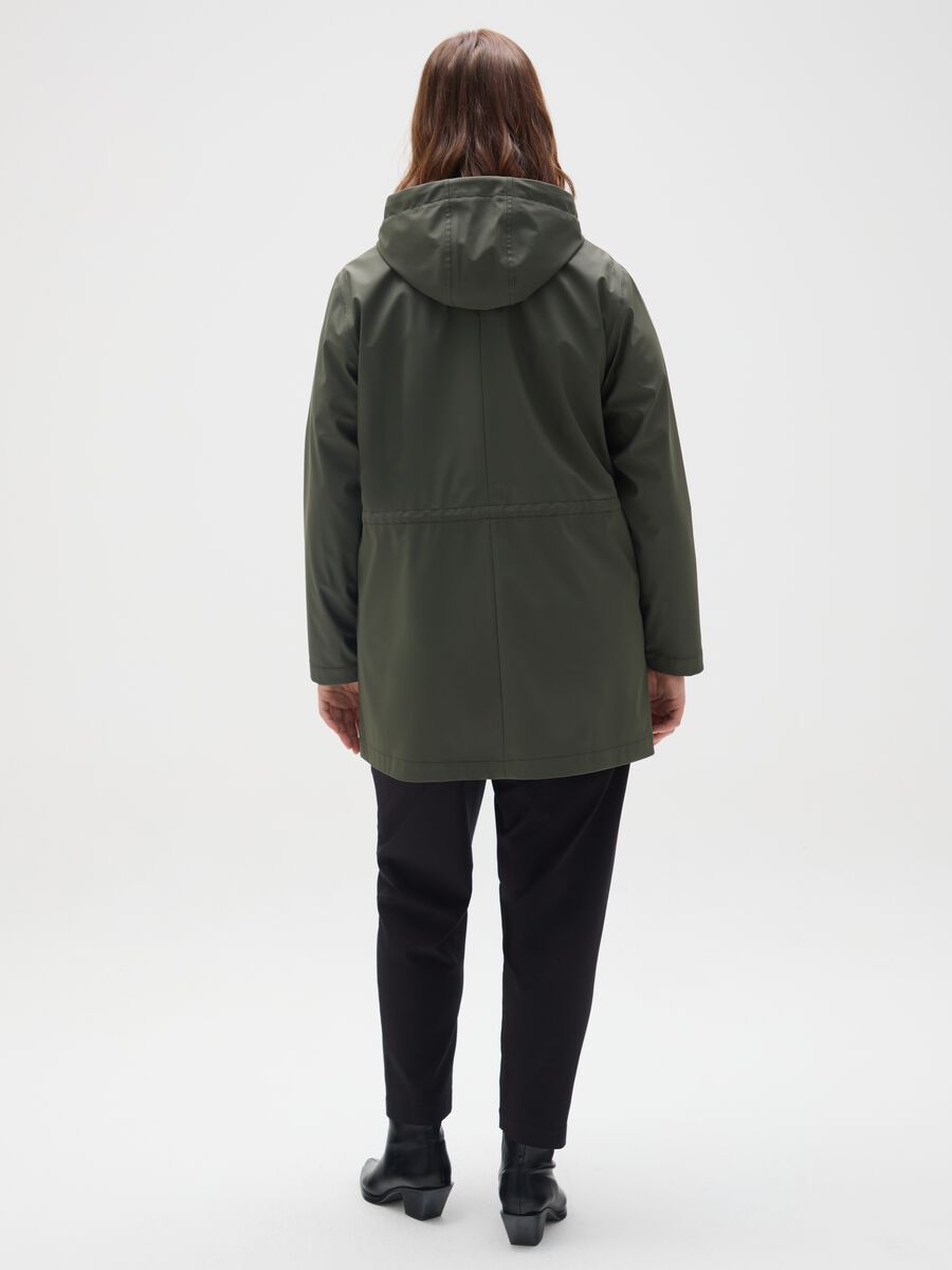 Green Regular Fit Jacket_3