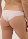 Slip a brasiliana in cotone elasticizzato rosa regular fit_2