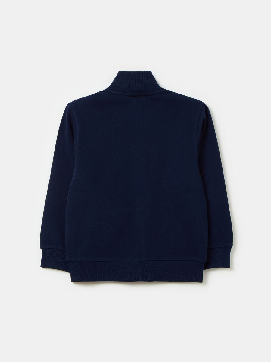 French terry full-zip sweatshirt with pockets_1