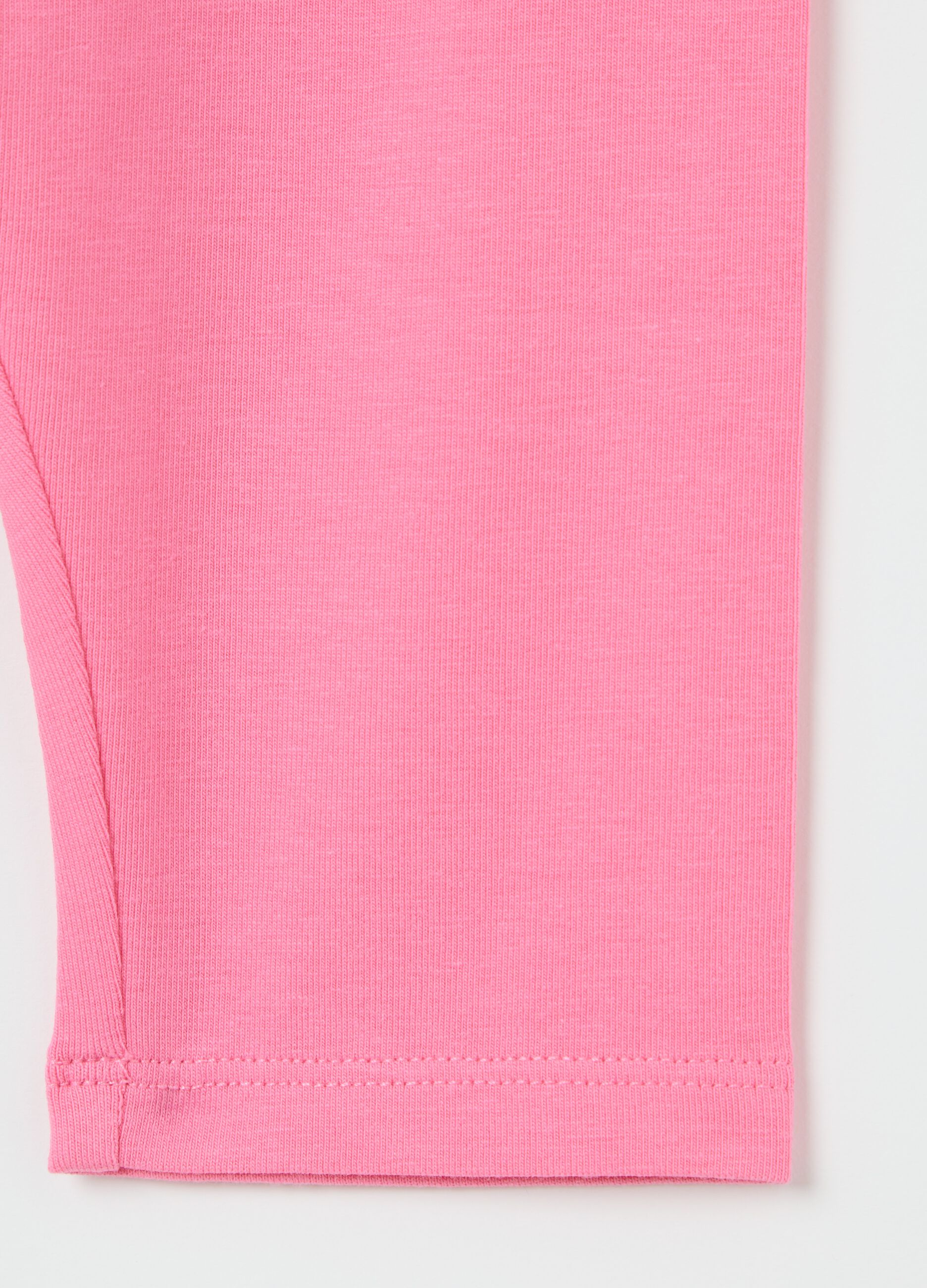 Jogging set with print in cotton