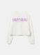 Crop sweatshirt with print_3