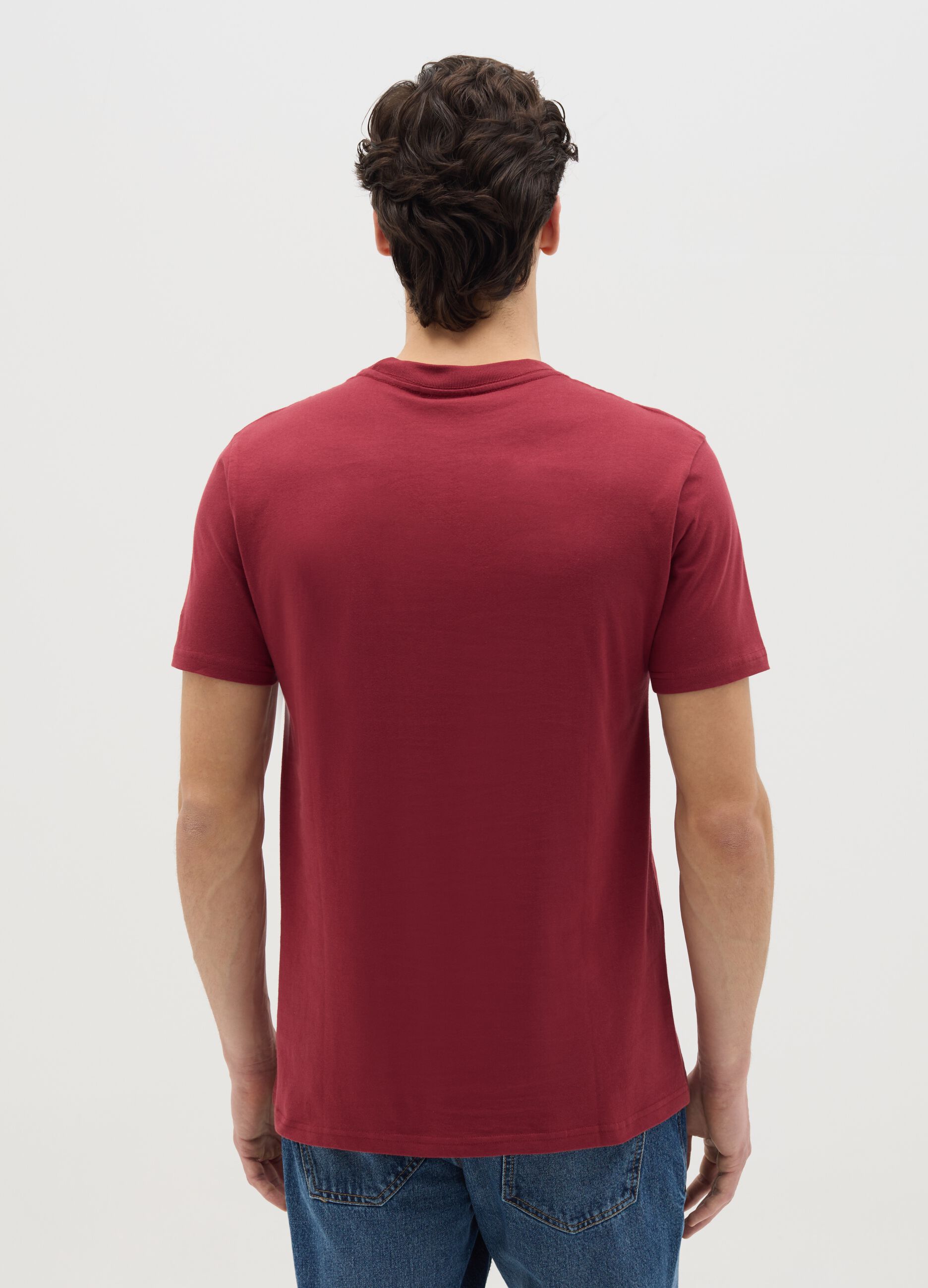 Canada's Trail red short-sleeved T-shirt
